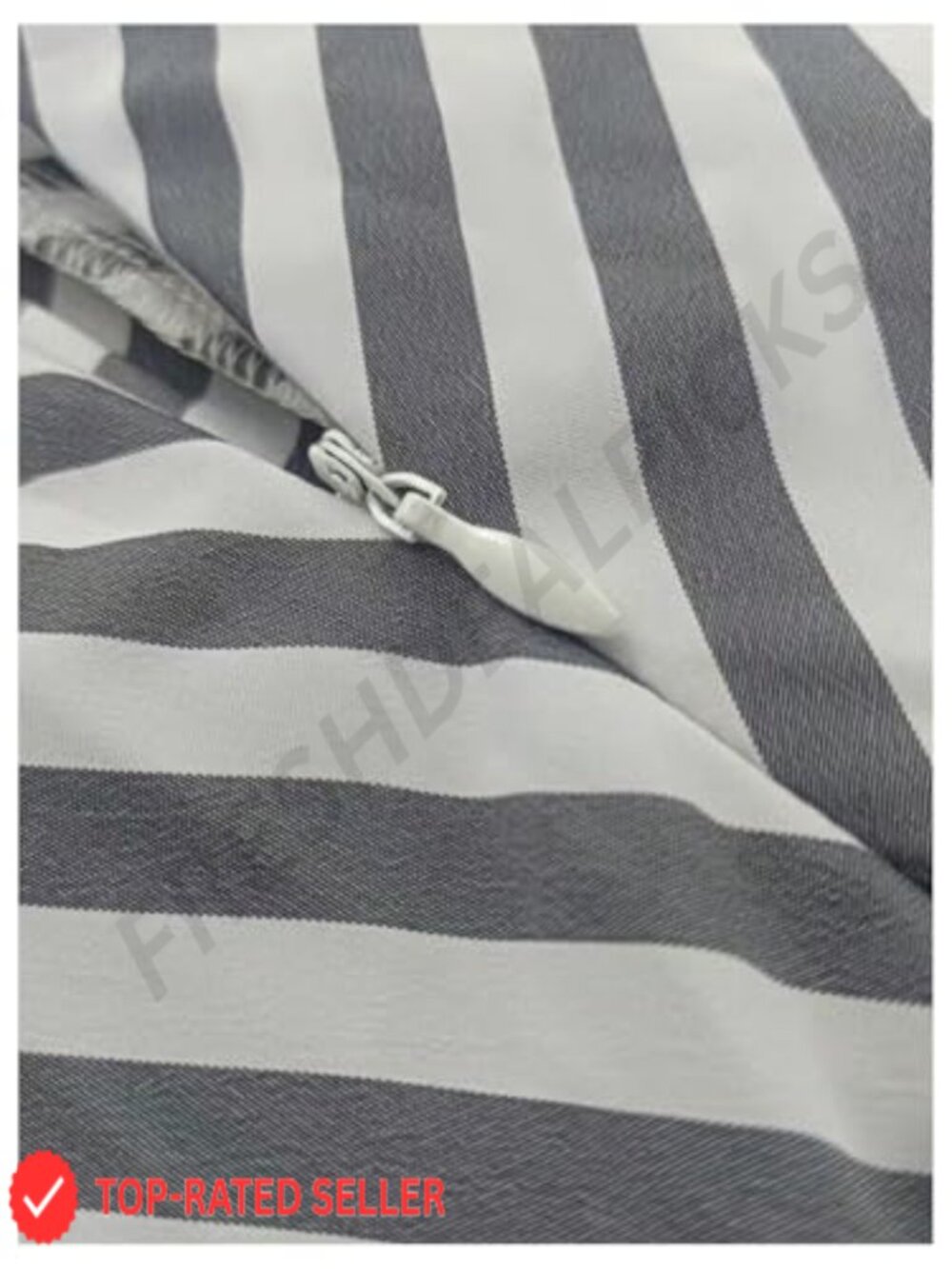 Striped Maxi Skirt with Ruffle Hem Flowy A-Line Boho - Picture 4 of 4
